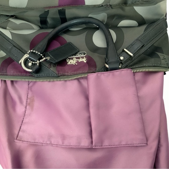 Coach madison Sophia sateen clover satchel-approx. 9.25”x12”x3”-Retail $278 - Picture 8 of 8